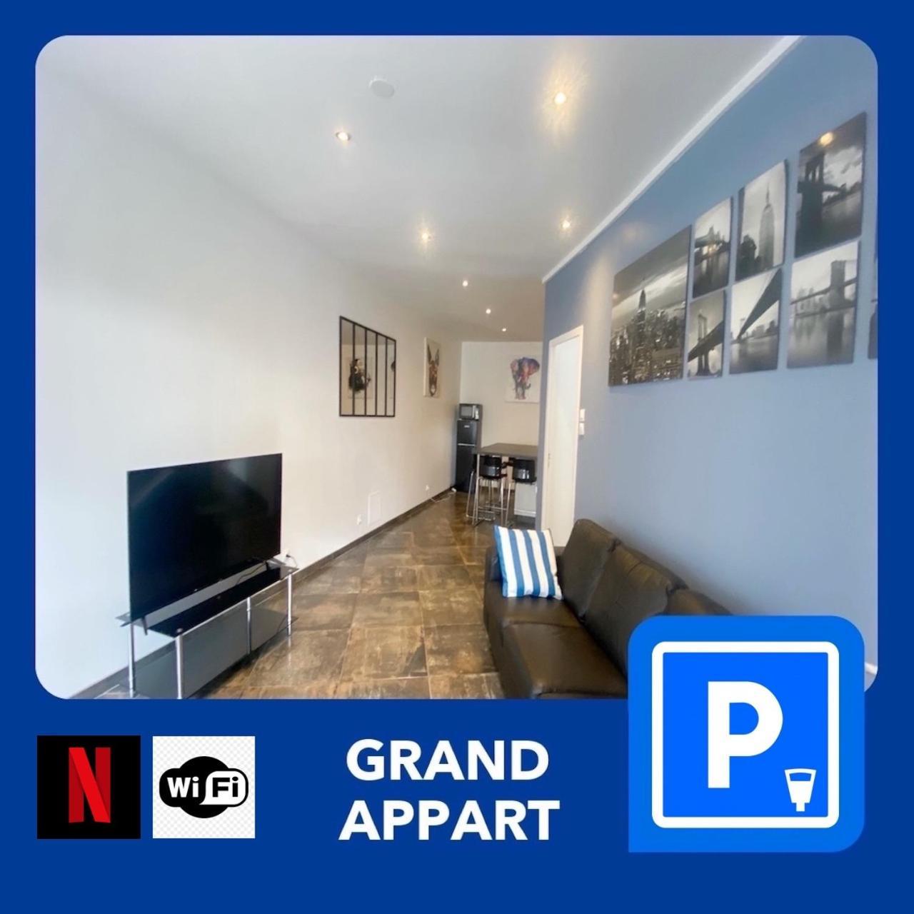 021 Chic & Cosy Grand Appart 84M2 Hypercentre Wifi Smart Tv Netflix Saint-Etienne  Esterno foto